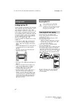 Предварительный просмотр 8 страницы Sony BRAVIA KDL-32W655D Operating Instructions Manual