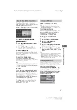 Предварительный просмотр 21 страницы Sony BRAVIA KDL-32W655D Operating Instructions Manual