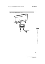 Предварительный просмотр 35 страницы Sony BRAVIA KDL-32W655D Operating Instructions Manual