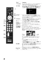 Preview for 20 page of Sony BRAVIA KDL-32XBR6 Operating Instructions Manual