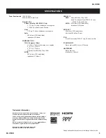 Preview for 4 page of Sony BRAVIA KDL-37M3000 Service Manual