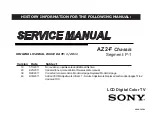 Sony Bravia KDL-40EX520 Service Manual предпросмотр