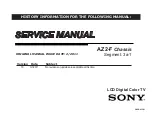 Предварительный просмотр 1 страницы Sony BRAVIA KDL-40NX725 Service Manual