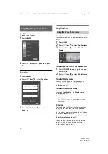 Preview for 16 page of Sony BRAVIA KDL-40R350D Operating Instructions Manual