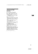 Preview for 27 page of Sony BRAVIA KDL-40R350D Operating Instructions Manual