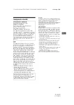 Preview for 65 page of Sony BRAVIA KDL-40R350D Operating Instructions Manual