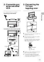 Предварительный просмотр 7 страницы Sony BRAVIA KDL-40R450A Operating Instructions Manual