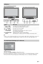 Preview for 15 page of Sony Bravia KDL-40S40 Series (Danish) Operating Instructions Manual