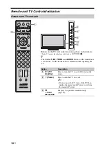 Preview for 10 page of Sony BRAVIA KDL-40V5500 Operating Instructions Manual