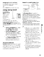 Предварительный просмотр 19 страницы Sony Bravia KDL-40VE5 Operating Instructions Manual