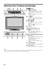 Предварительный просмотр 14 страницы Sony Bravia KDL-40W2000 Operating Instructions Manual