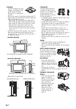 Предварительный просмотр 190 страницы Sony Bravia KDL-40W2000 Operating Instructions Manual