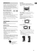 Предварительный просмотр 3 страницы Sony BRAVIA KDL-40W608B Reference Manual