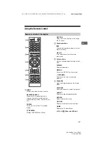 Предварительный просмотр 9 страницы Sony BRAVIA KDL-40W700C Reference Manual