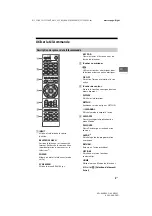 Предварительный просмотр 31 страницы Sony BRAVIA KDL-40W700C Reference Manual