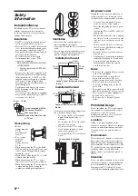 Preview for 8 page of Sony bravia KDL-40WE5 Operating Instructions Manual