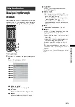 Preview for 27 page of Sony Bravia KDL-40X3000 Operating Instructions Manual