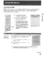 Предварительный просмотр 31 страницы Sony BRAVIA KDL-40XBR2 Operating Instructions Manual