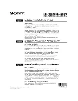 Предварительный просмотр 71 страницы Sony BRAVIA KDL-40XBR2 Operating Instructions Manual