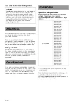 Preview for 88 page of Sony BRAVIA KDL-40XBR4 Instructions Manual