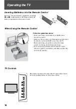 Preview for 18 page of Sony BRAVIA KDL-40XBR6 Operating Instructions Manual