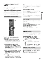 Preview for 25 page of Sony BRAVIA KDL-40XBR6 Operating Instructions Manual