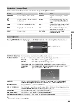 Preview for 33 page of Sony BRAVIA KDL-40XBR6 Operating Instructions Manual