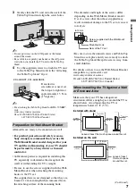 Preview for 7 page of Sony BRAVIA KDL-40XBR7 Operating Instructions Manual