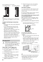 Preview for 8 page of Sony BRAVIA KDL-40XBR7 Operating Instructions Manual