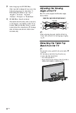 Предварительный просмотр 8 страницы Sony BRAVIA KDL-40Z4500 Operating Instructions Manual