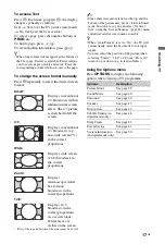 Предварительный просмотр 17 страницы Sony BRAVIA KDL-40Z4500 Operating Instructions Manual