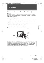 Предварительный просмотр 166 страницы Sony Bravia KDL-40Z5800 Operating Instructions Manual