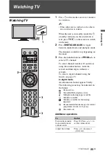 Preview for 23 page of Sony Bravia KDL-40ZX1 Operating Instructions Manual