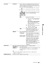 Preview for 35 page of Sony Bravia KDL-40ZX1 Operating Instructions Manual