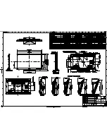 Sony Bravia KDL-42EX440 Dimensional Drawing preview