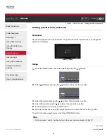 Preview for 96 page of Sony Bravia KDL-42W800A I-Manual