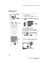 Предварительный просмотр 22 страницы Sony Bravia KDL-42W805A Operating Instructions Manual