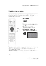 Предварительный просмотр 26 страницы Sony Bravia KDL-42W805A Operating Instructions Manual