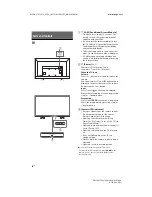 Preview for 8 page of Sony Bravia KDL-43RF450 Operating Instructions Manual