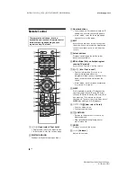 Предварительный просмотр 10 страницы Sony Bravia KDL-43RF450 Operating Instructions Manual