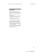 Preview for 15 page of Sony Bravia KDL-43RF450 Operating Instructions Manual