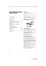 Предварительный просмотр 2 страницы Sony BRAVIA KDL-43W660F Operating Instructions Manual