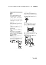 Предварительный просмотр 3 страницы Sony BRAVIA KDL-43W660F Operating Instructions Manual