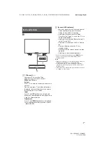 Предварительный просмотр 7 страницы Sony BRAVIA KDL-43W660F Operating Instructions Manual