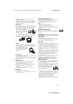 Предварительный просмотр 5 страницы Sony BRAVIA KDL-43W750D Operating Instructions Manual