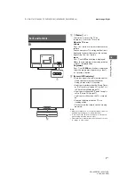 Предварительный просмотр 7 страницы Sony BRAVIA KDL-43W750D Operating Instructions Manual