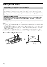 Предварительный просмотр 12 страницы Sony BRAVIA KDL-43W800C Reference Manual