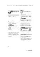 Предварительный просмотр 14 страницы Sony Bravia  KDL-43WG6 Series Reference Manual