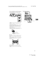 Предварительный просмотр 27 страницы Sony Bravia  KDL-43WG6 Series Reference Manual