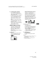 Предварительный просмотр 57 страницы Sony Bravia  KDL-43WG6 Series Reference Manual